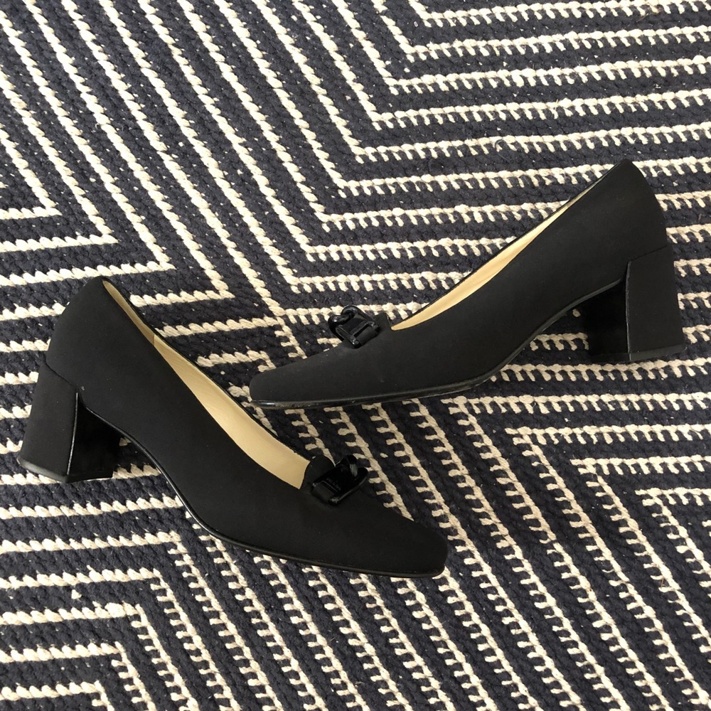 PRADA BLOCK HEEL PUMPS